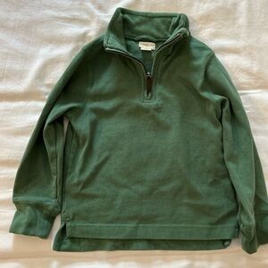 Crewcuts Sage Green Quarter Zip Pullover
